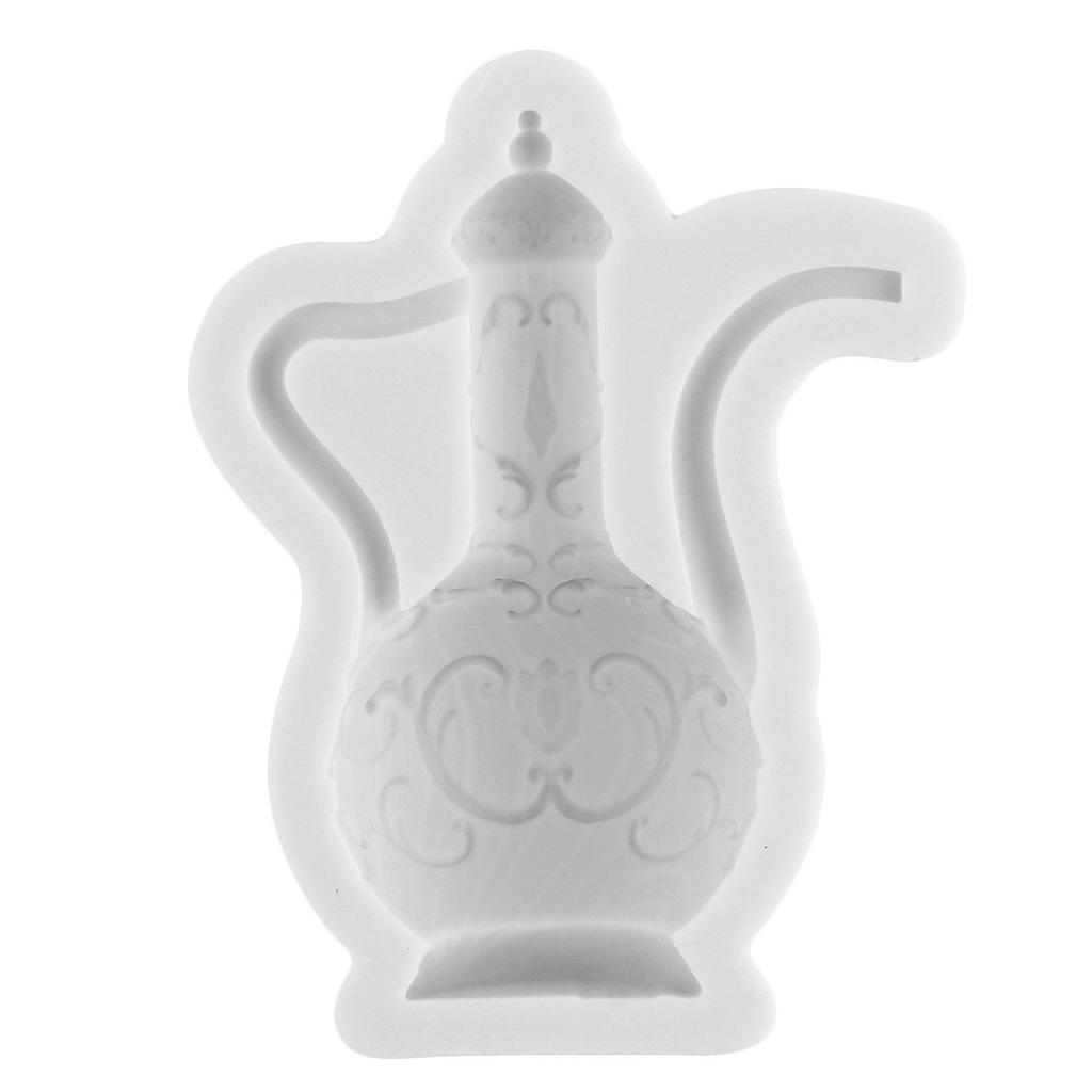 Форма из силикона для чаепития Чайник Чайная чашка Формы для мастики Инструменты для украшения торта Топпер для кекса Конфета Смола Глина Шоколад Форма для гампасты