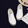 Высококачественные мягкие кожаные туфли женские на плоской подошве модные женские мокасины повседневные женские брендовые черные белые туфли