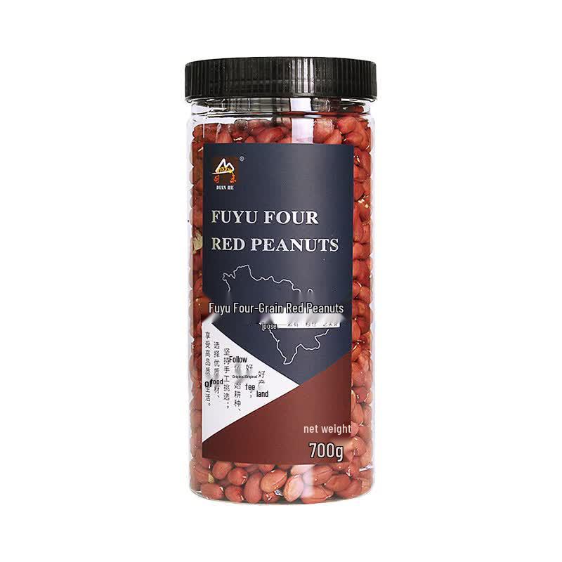 Fuyu Four-Kernel Red Skin Raw Peanuts