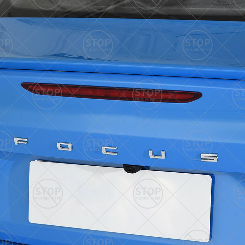 AJJ1 Car Sticker For Ford Focus Logo MK2 MK3 MK4 ST Line Hybrid 3D Decal Body Decoration Badge Rear Trunk Emblem Decor Accessories