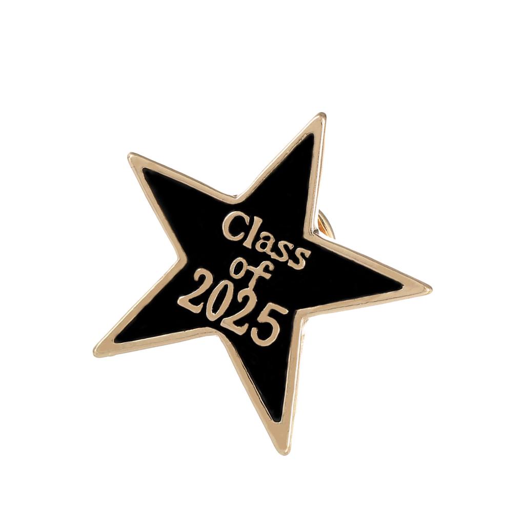 Брошь на выпускной из сплава премиум-класса Классическая брошь на выпускной для встреч выпускников и коллекций памятных вещей