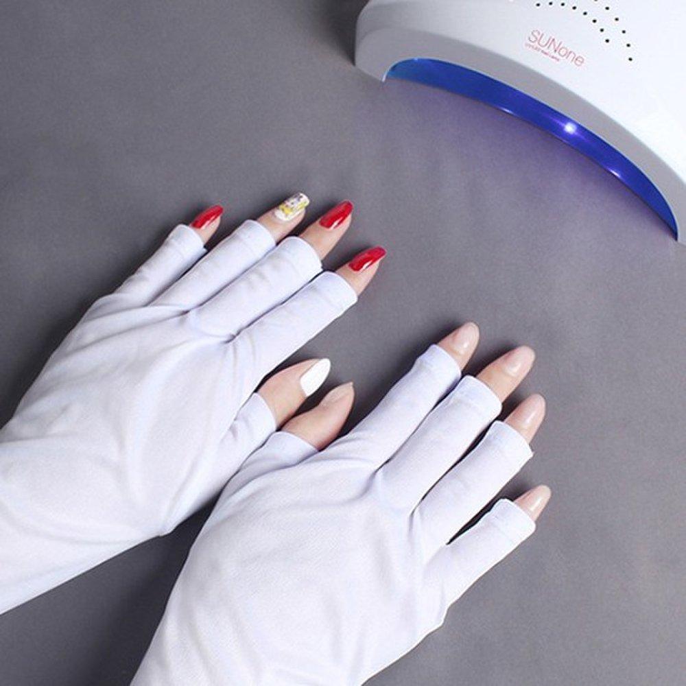 UV UV Protection Nail Gloves Nail Art Hand Protection Gloves Gel Nail Supplies