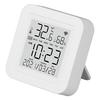  Digital Indoor Hygrometer, Large Screen Smart Temperature Humidity Sensor with 2.4GHZ Wireless Rl Time Monitor LED Indicator 