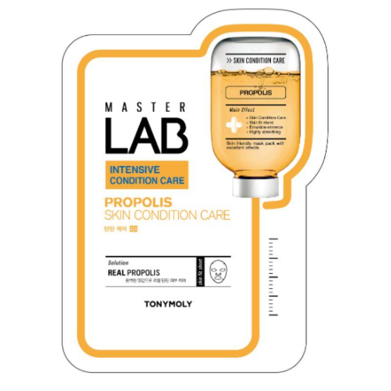 TONYMOLY Master Lab Propolis Mask Sheet Nourishing Sheet Mask 10pcs