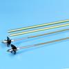 RC Model Boat Shaft Kit 4mm Left/ Right Flexible Axle+Drive Dog + Gasket+3 Blades Proprller + Prop Nut + Brass Tube For RC Boat