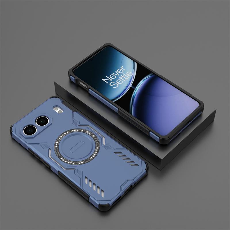 Чехол Armor Case For OnePlus Nord 4 Magnetic Adsorbing Wireless Charge Cover OnePlus Nord 4 Case For OnePlus Nord 4 Case 6.74 inch