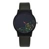 ZooooM Floral Design Two-Tone Quartz Watch, Fashionable and Casual, Perfect Gift for Men and Women (Green) ZM-WATCH2192-GR