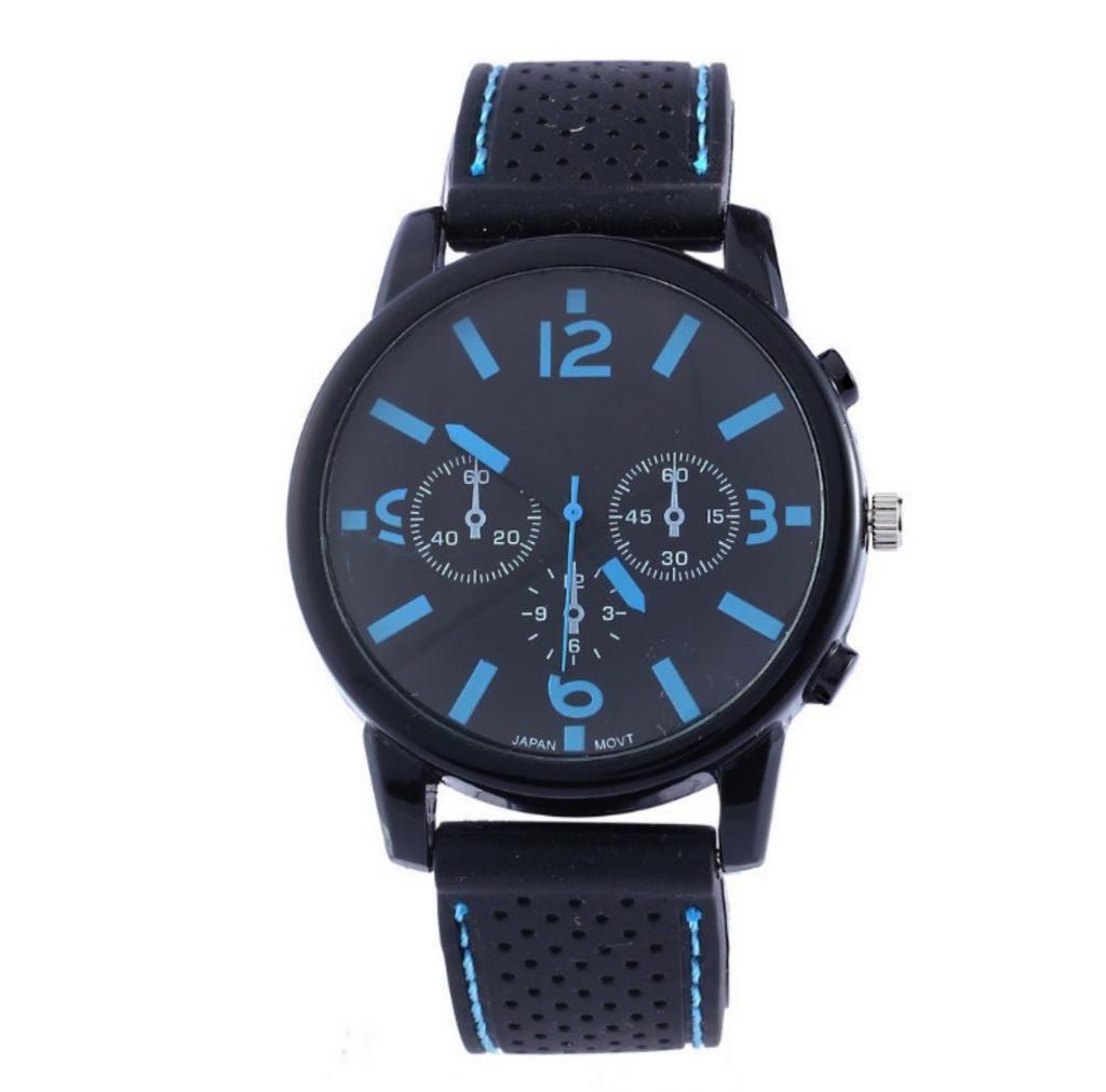 Men's Waterproof Luminous Running Alarm Clock Watch