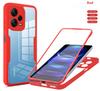 Прозрачный чехол 360 для Xiaomi 12T Pro 13 Lite Redmi Note 12 11 Pro Plus 5G 12S 11S POCO X5 Pro F5 Полная защита Бампер для телефона
