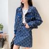 Джинсовый костюм Mocana Petite Chic: куртка и юбка