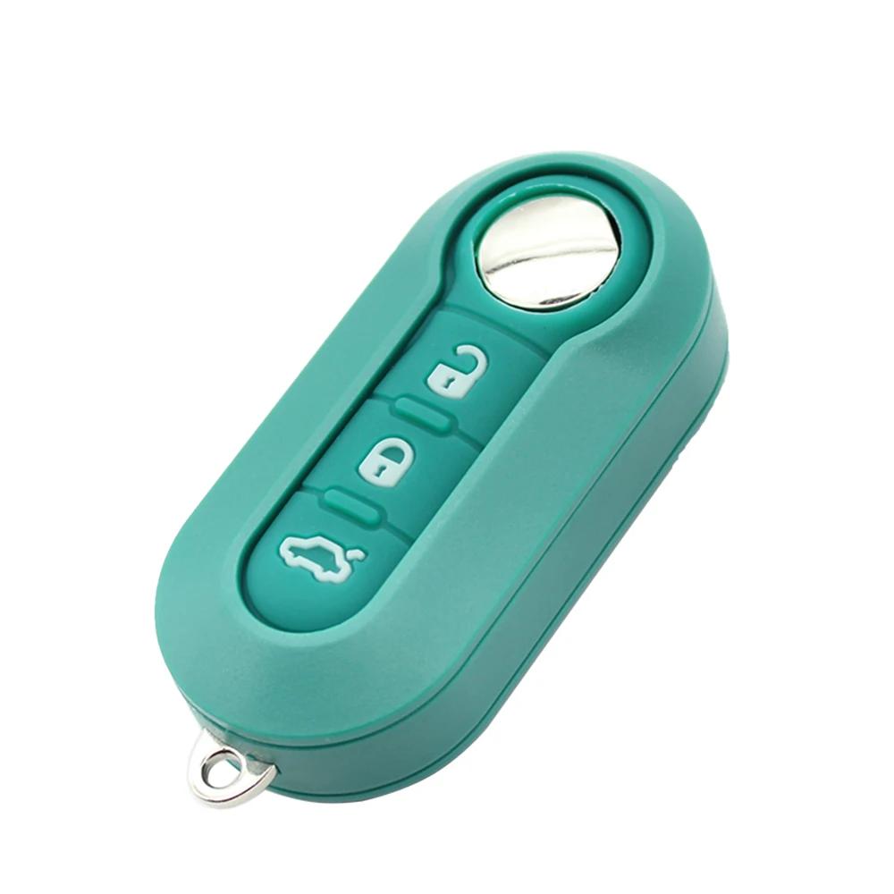 Cocolockey 3 Buttons Flip Remote Key Shell for FIAT 500 Bravo Croma Doblo Ducato Fiorino Linea Panda Grande Punto Scudo