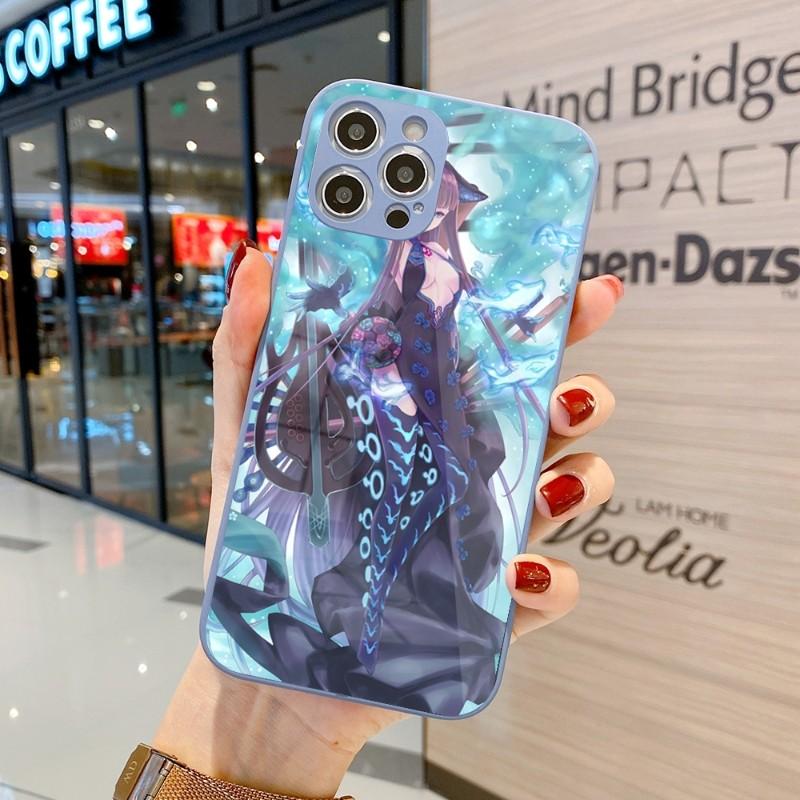 Милый чехол для телефона Иностранка Ян Гуйфэй для iPhone 14 13 12 11 Pro Max X XR XS 8 7 Plus Жидкое стекло Цветной чехол для телефона