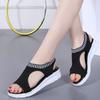 Fashion Soft Women Summer Sandals Platform Sandal Shoes Shopping Ladies Walking Shoes Breathable Comfortable