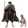 The Lord Of The Rings S.h.figuarts Frodo Baggins Gollum The Lord Of The Rings The Fellowship Of The Ring