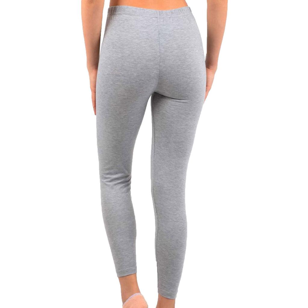 Kota Women 4005 Простые женские леггинсы капри с высокой талией без рисунка и длиной до колена