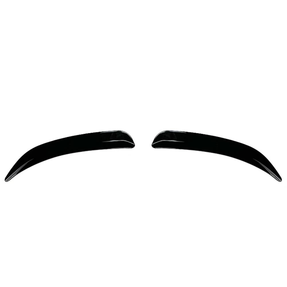 2 шт., удлинитель заднего спойлера для автомобиля, спойлер черного цвета, автозапчасти для укладки для Ford Focus ST Line Hatchback 2019-2024