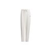 Originals Trefoil Solid Color Logo Embroidery Drawstring Casual Sport Pants Women Bottoms White HY7270