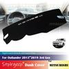 Для Mitsubishi Outlander 2013-2019 3-го Поколения Противоскользящий Коврик на Панель Приборов Защитная Накладка Авто Аксессуары Козырек Ковер 2016 2018