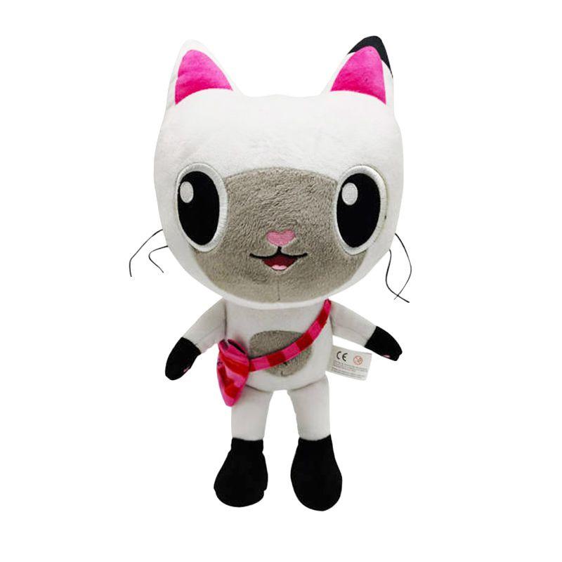Очаровательная плюшевая кукла Gabby Cats, идеально подходящая для убаюкивания младенца и в качестве подарка на день рождения