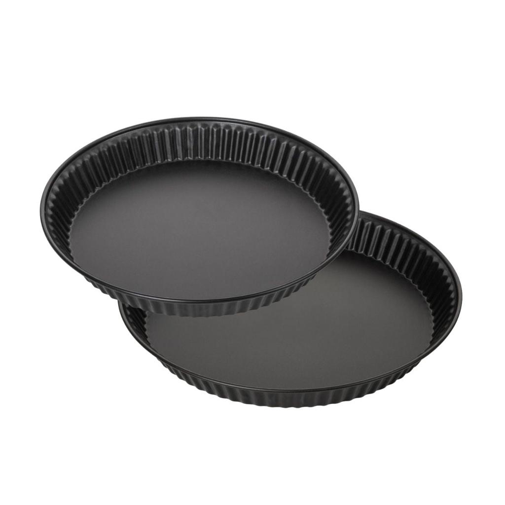 Set of 2 Tart or Quiche Molds of 28 Cm and 30 Cm Zenker Special Countries Ref. 9980050