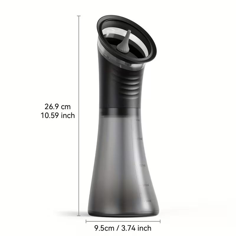Rechargeable Ear Cleaner for Removing Earwax Integrated Dry and Dirty Storage Replaceable NozzleVisual Sewage Recovery Window