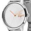 Lacoste Официальный импорт Унисекс Металлические часы 2001059 Lexi