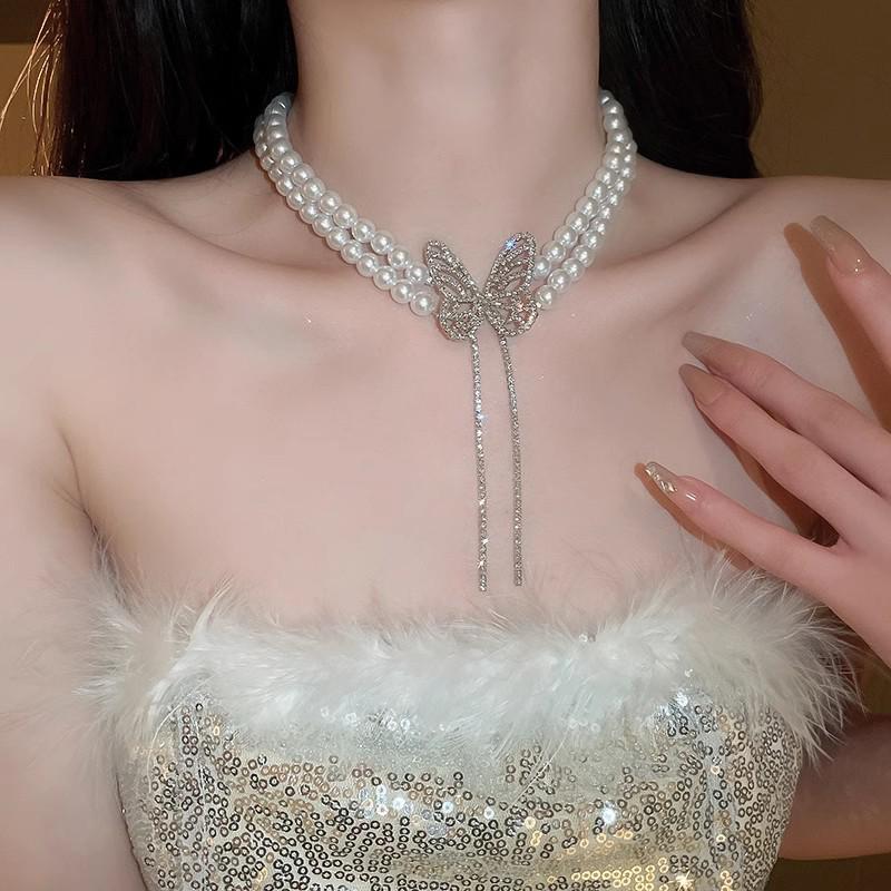 Love Heart Rivet Punk Choker Necklace - Y2K Subculture Clavicle Chain