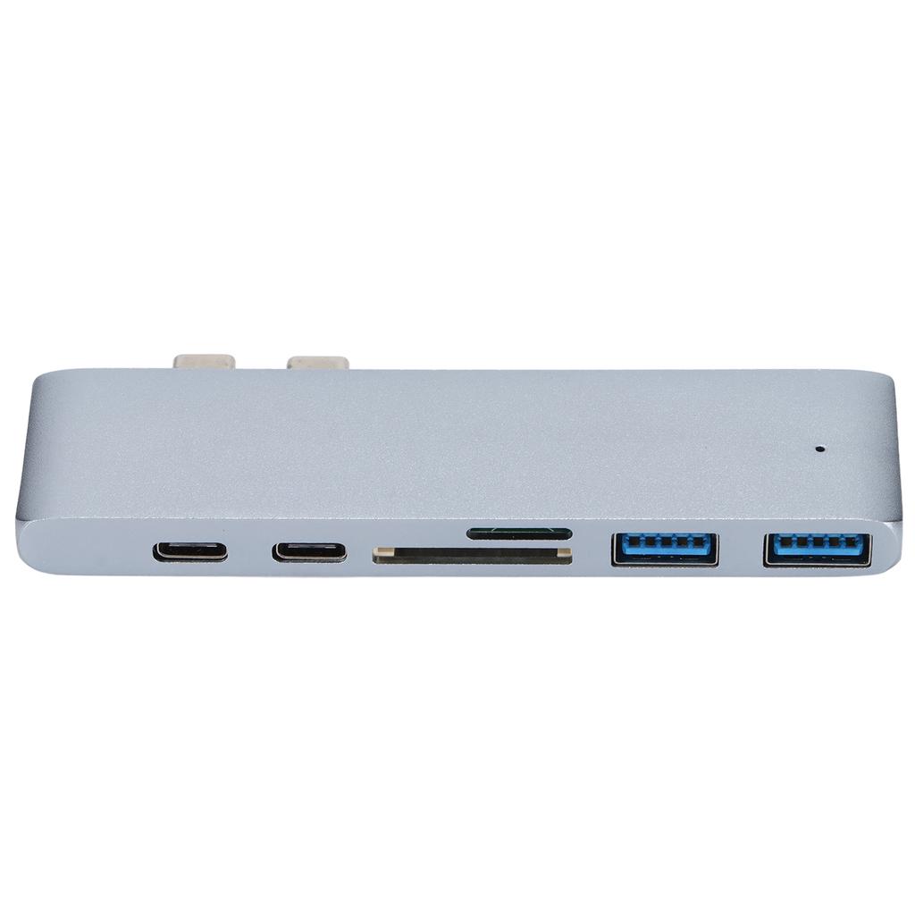 Док-станция 7 в 2 Серебряный Mini USB 3.1 Многопортовая док-станция-концентратор для Macbook