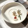 European Snowflake Christmas Earrings - Trendy Festive Ornament Hooks