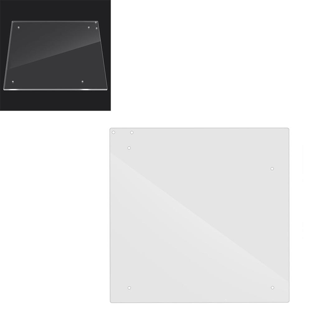 Open Frame Transparent Acrylic Overlock Computer Case DIY Base Stand For ITX Motherboard