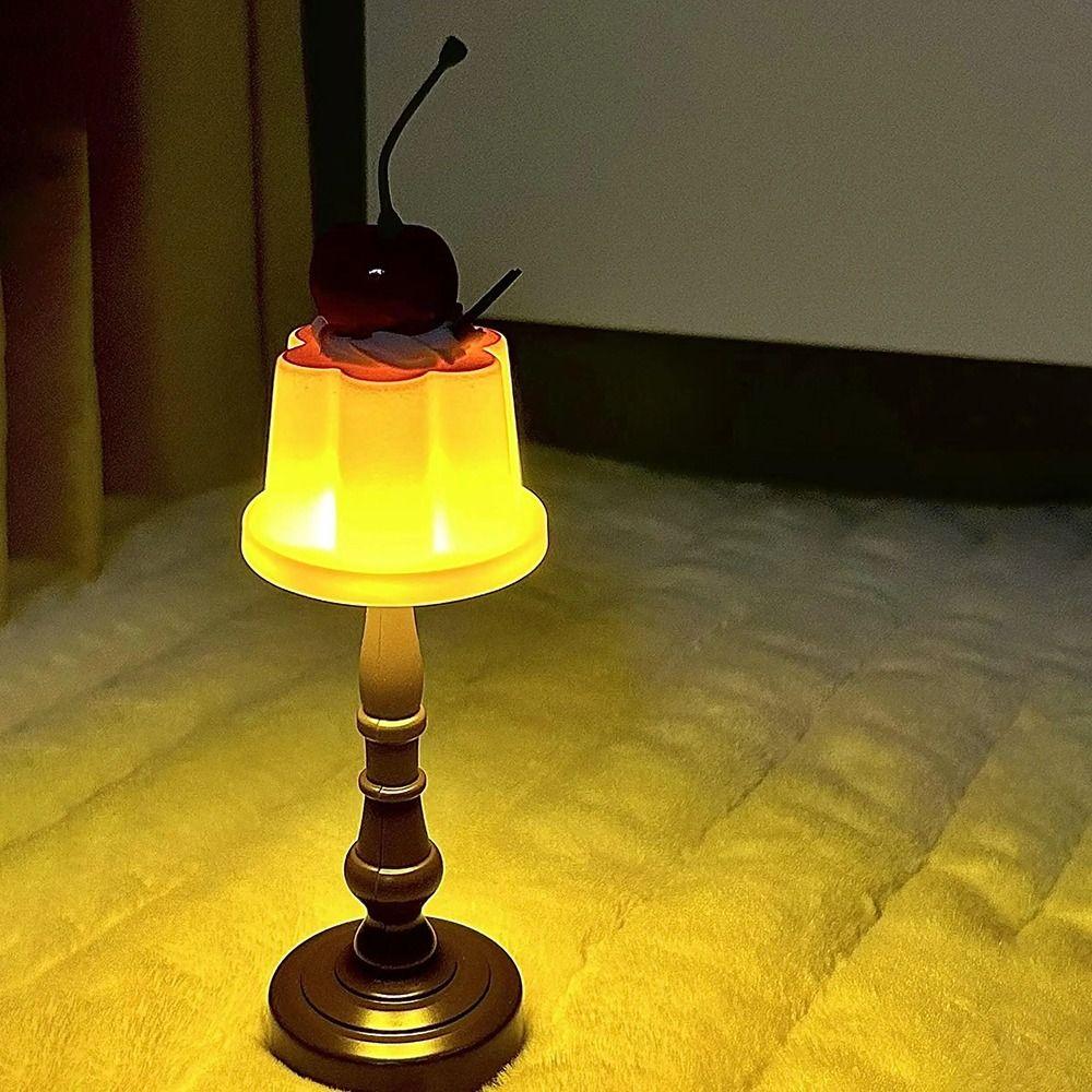 Mini LED Night Lamp Pudding Desk Lamp New Night Light  Bedroom