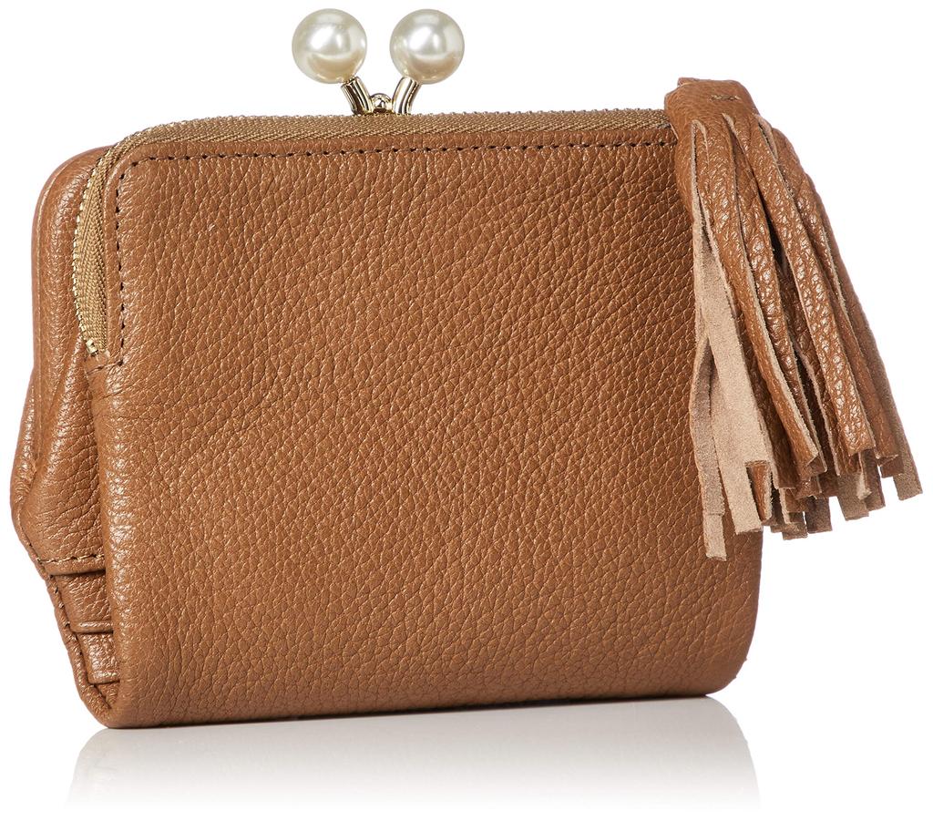 Акриловый кошелек-шар кошелек женский натуральная кожа CMP [Pelke] двойного сложения 08-06-03160