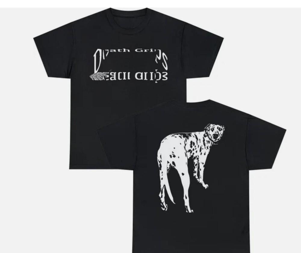 DEATH GRIPS Dalmatian Black T-shirt Size S-5XL Unisex T-Shirt
