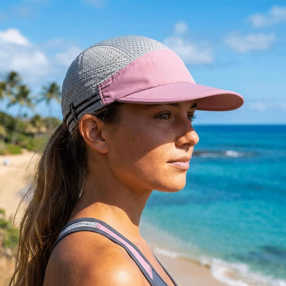 Quick Drying Running Cap Soft Sport Cap Lightweight Sun Hat Running