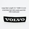 Для VOLVO XC60 S60 XC70 XC90 S40 V40 V60 Автомобильный Передний Знак Решетка Переднего Бампера Значок Наклейка Решетка Синий Значок Эмблемы Логотип Автомобильные Наклейки