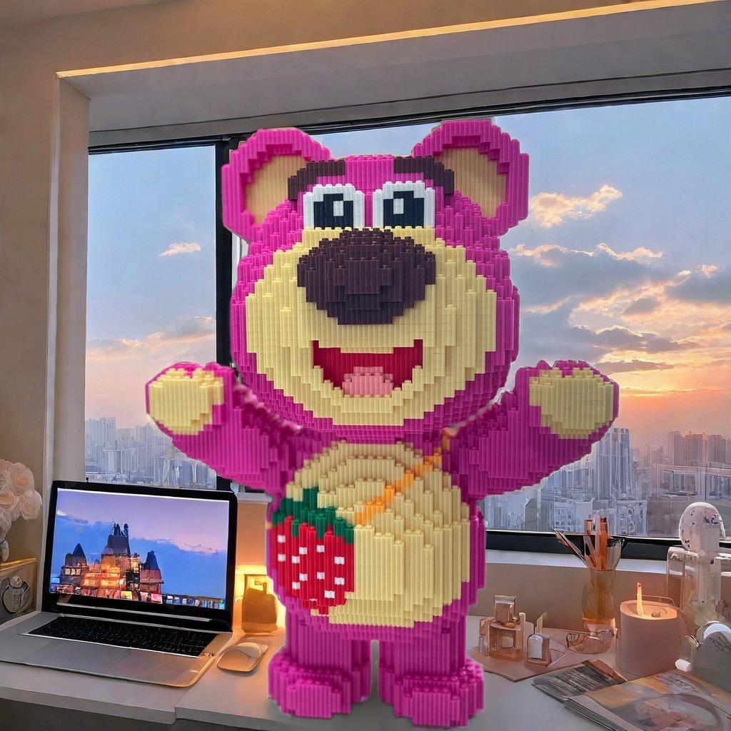 Микки 3D Пазл Строительные Блоки Игрушка Украшение Модель Подарок