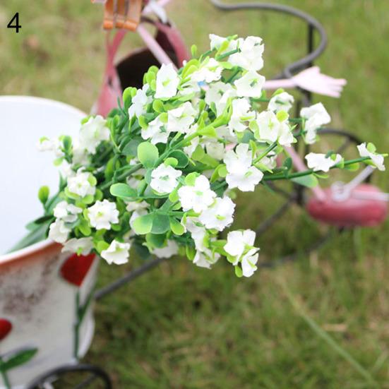 1 букет 7 веток искусственная гипсофила цветок комната декор для свадебной вечеринки