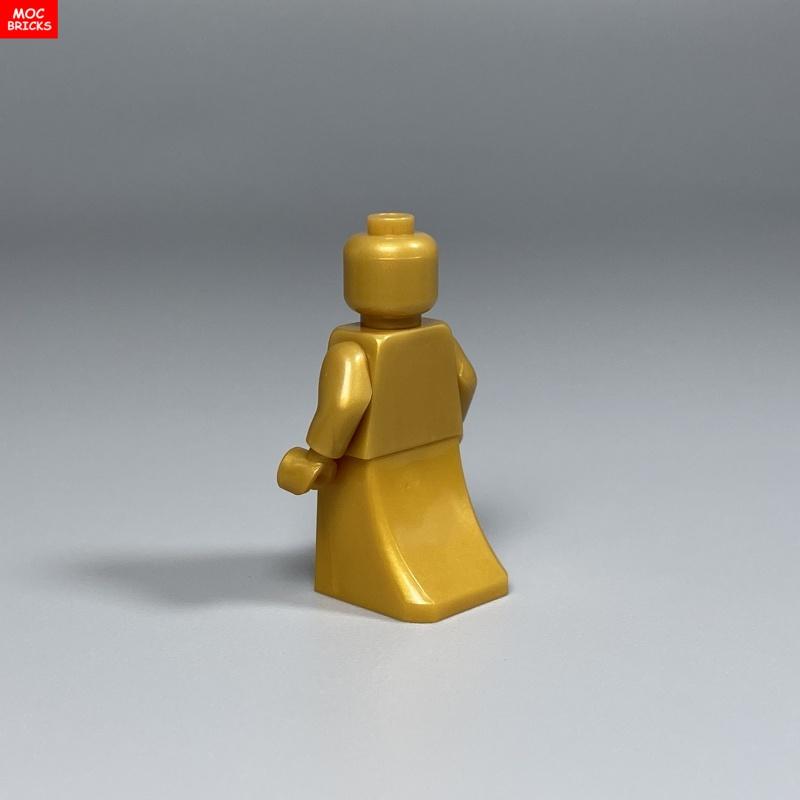 Нетоксичные Moc Кирпичи 4 см Часть Тела Фигурки Напечатанная Длинное Платье Рубашка Халат Мужчина Женщина Ткань Рукав Аксессуары Собранные Строительные Блоки Игрушки