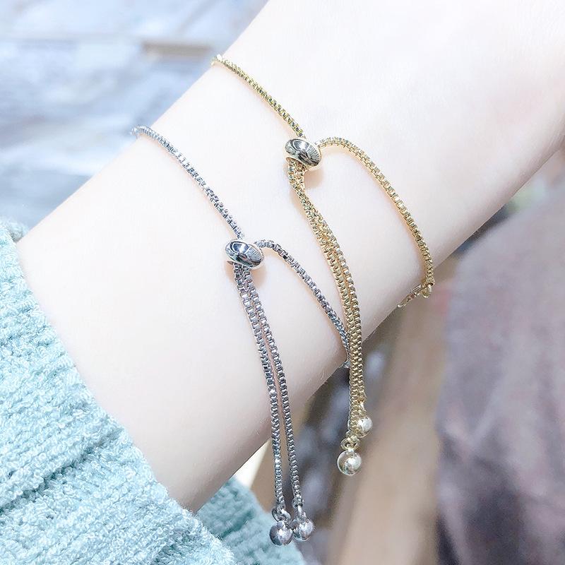 Регулируемый выдвижной браслет, летние аксессуары, браслет на День святого Валентина в форме сердца, персиковое сердце, стильный женский браслет-цепочка, идеальный подарок на 2024 год