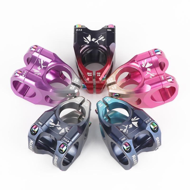 HASSNS 35MM Ultralight High-Strength CNC Aluminum Downhill Mountain Bike Stem