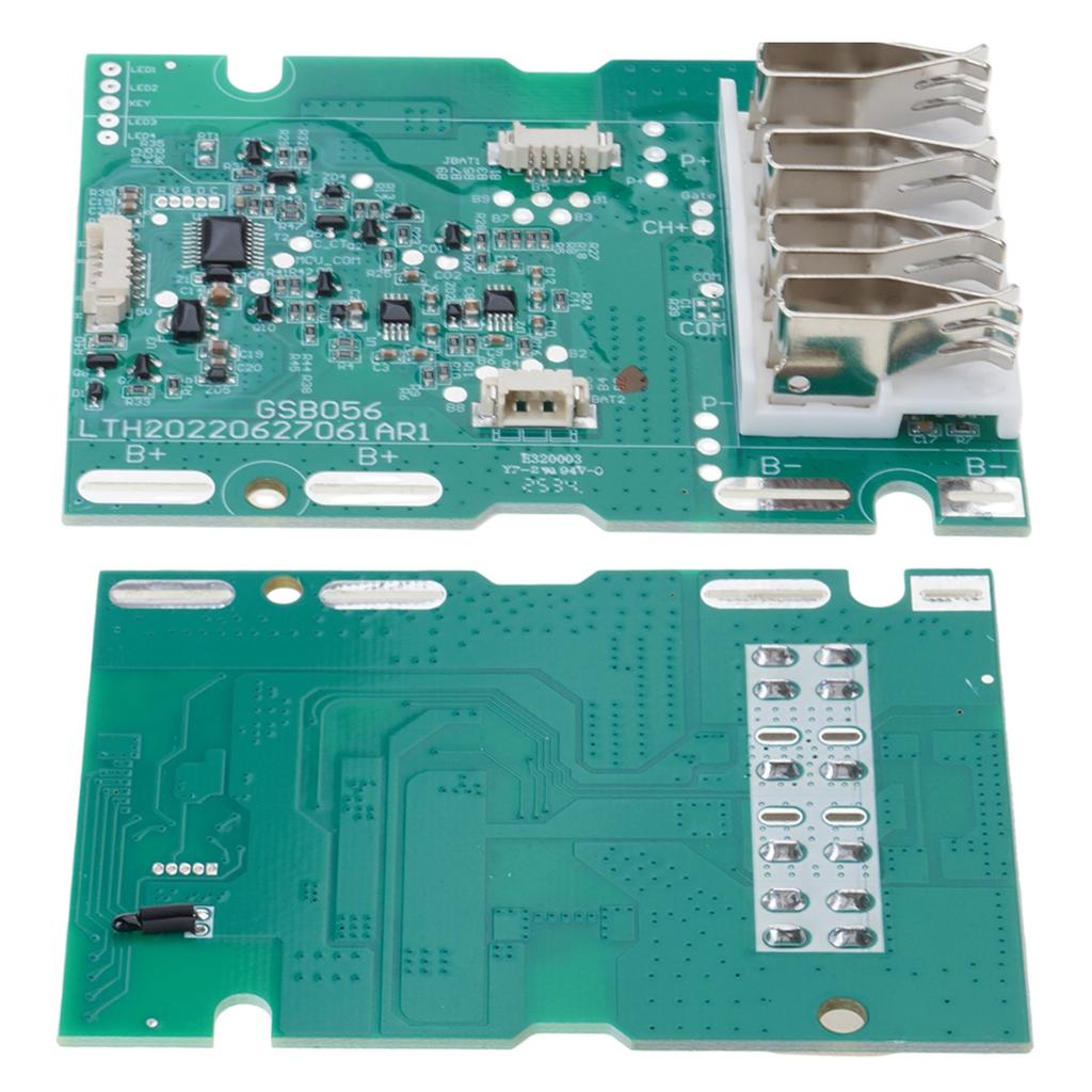 Плата модуля защиты зарядки литиевых батарей 18650 PCB Корпус Для 40V GMAX 29472 29462 Сборка электроинструмента