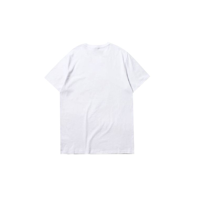 Vans Классическая футболка с коротким рукавом с принтом, топы унисекс, белая VN0A4MM7WHT