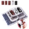 1Box Nail Sanding Cap Nail Drill Bits Accessories Manicure Tool #80 #120 #180