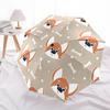 1pc Corgi pattern Automatic Folding Umbrella. Portable collapsible design, Best  birthday festival gift yy250924137