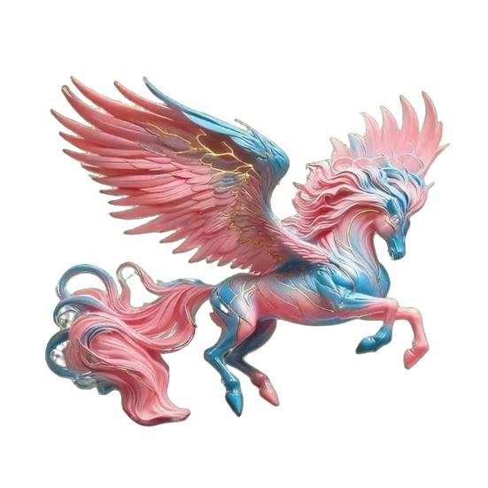 Подвеска Лошадь Акриловая 2D Реалистичная Подвеска Лошадь с Петлей для Подвешивания Украшение для Интерьера Автомобиля Подвеска для Подвешивания на Рождественскую Елку