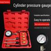 Multifunctional Cylinder Pressure Gauge with Conversion Heads for Auto & Motorcycle Diagnostics