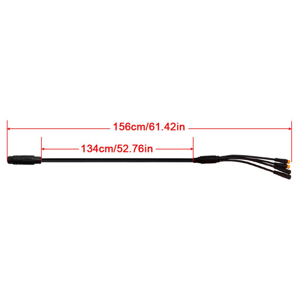 1T5 Водонепроницаемый кабельный контроллер Стоп-сигнал Ручка газа Дисплей Кабель для электровелосипеда Аксессуары для преобразования