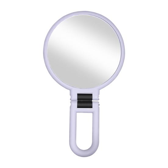Yousheng Magnifying Makeup Mirror with Foldable Handle Portable 1x15x Stylish Compact Versatile Makeup Mirror