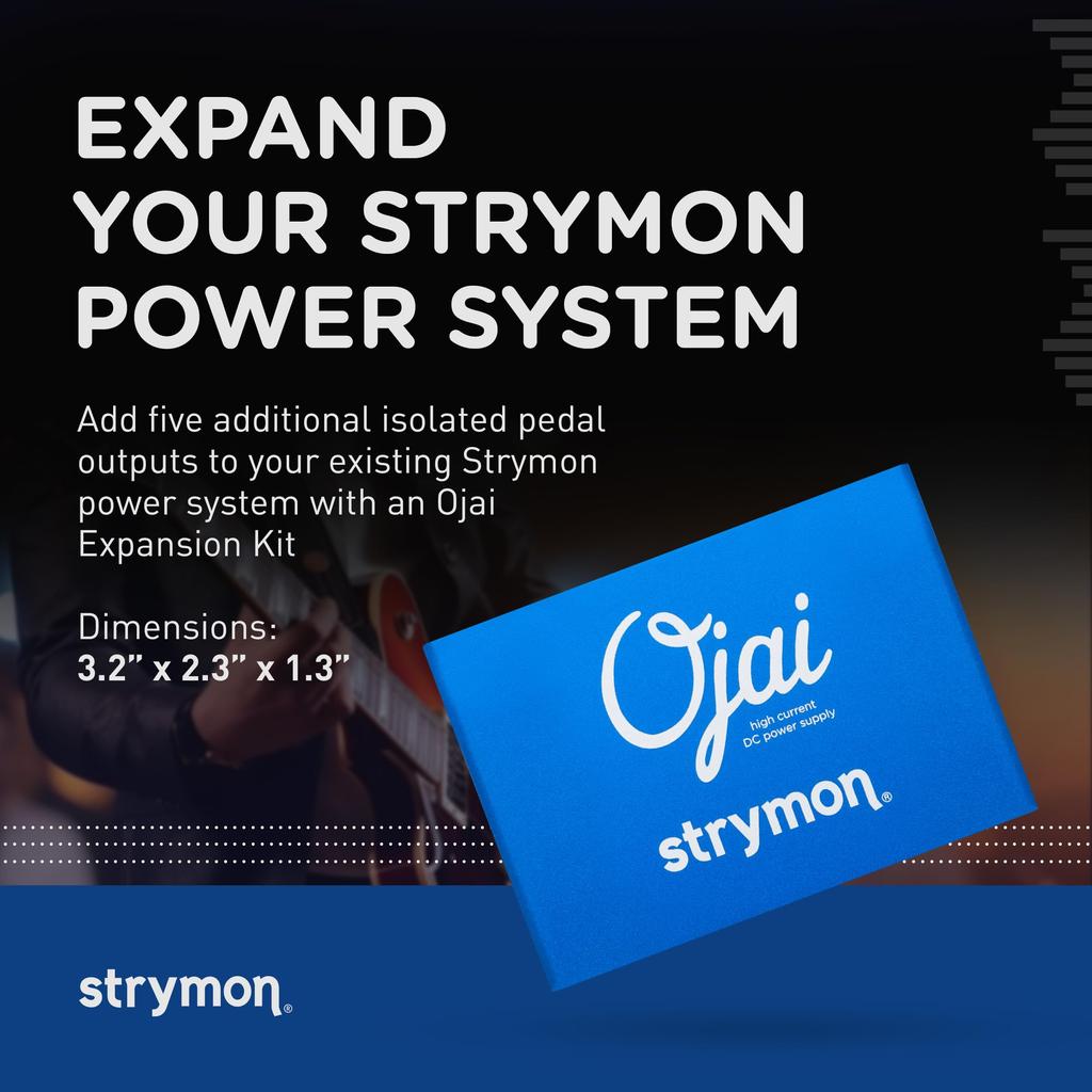Комплект питания постоянного тока Strymon Current для Ojai Ojai «Ojai-X» (Высокий уровень предложения/расширения и R30) []