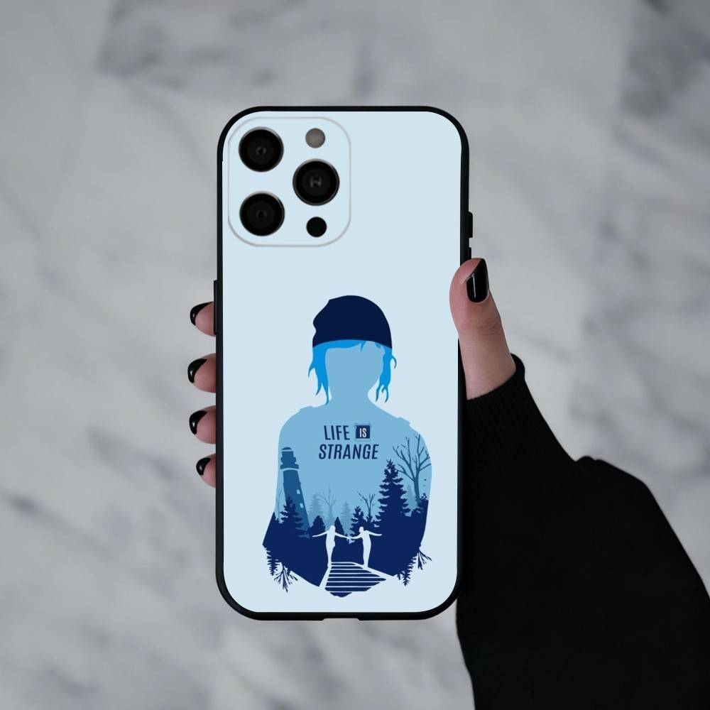 L-Life Is Strange Игра Чехол для телефона для iPhone 17pro, 16,15,14,13,12,11 X XR Plus, Другие Мягкий черный чехол